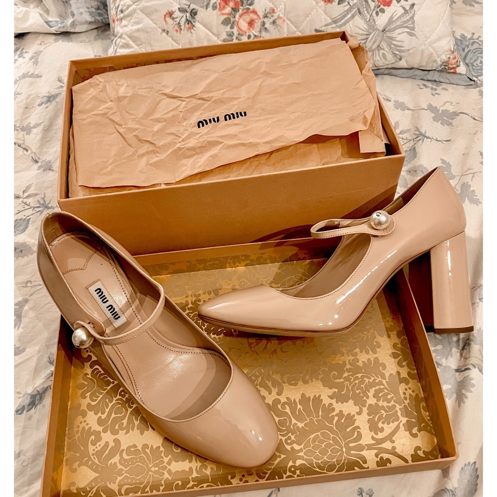 Miu Miu Mary Jane Heels